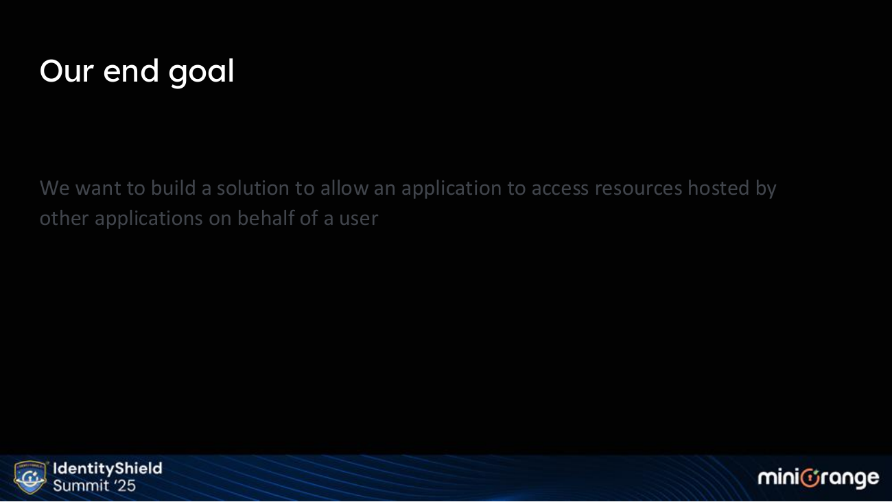 Building OAuth from First Principles — slide 6